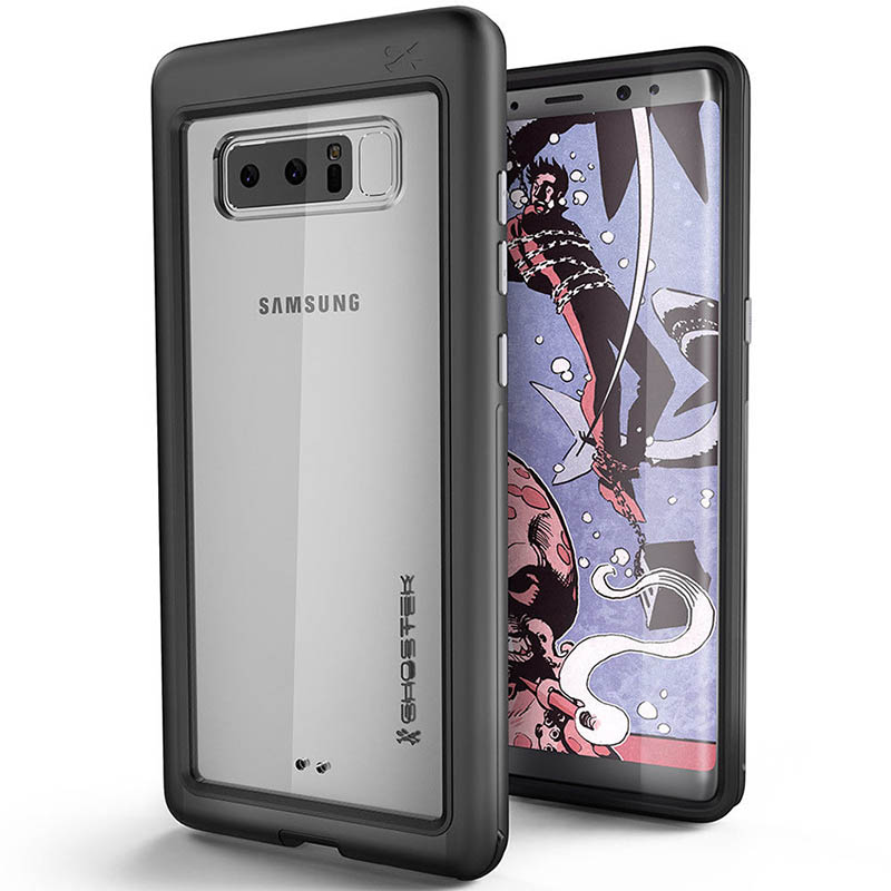 mobiletch-Ghostek-Atomic-Slim-Rugged-Heavy-Duty-Case-for-Samsung-Galaxy-Note-8-Black